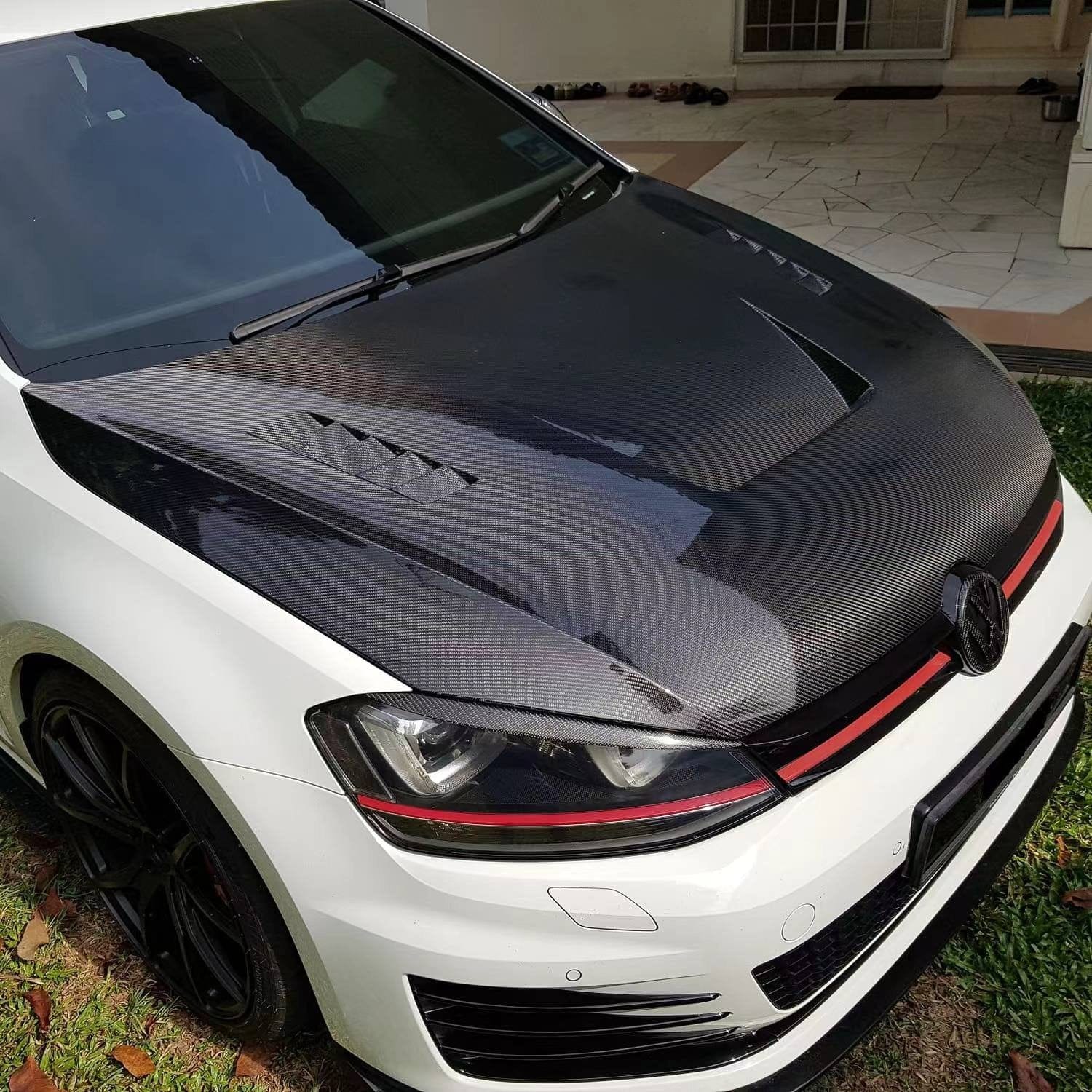 VOLKSWAGEN GOLF MK7/7.5 GTD GTI R Vented Hood Bonnet 2012-2020