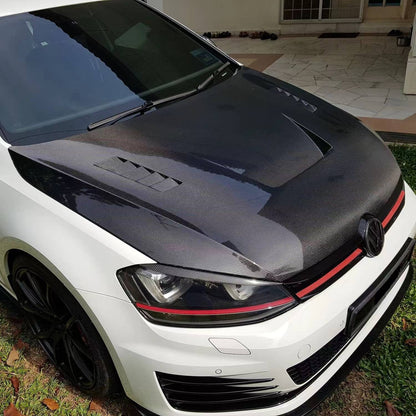 VOLKSWAGEN GOLF MK7/7.5 GTD GTI R Vented Hood Bonnet 2012-2020
