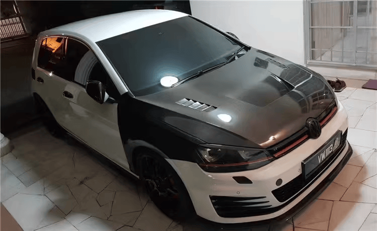 VOLKSWAGEN GOLF MK7/7.5 GTD GTI R Vented Hood Bonnet 2012-2020