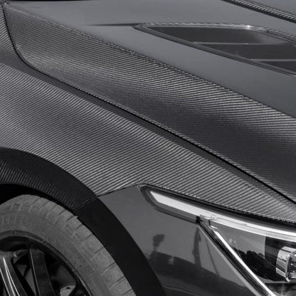 Volkswagen Golf MK8 Front Vented Fenders Replacement 2020+ Kazento Carbon Parts 车身侧板