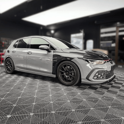 Volkswagen Golf MK8 Front Vented Fenders Replacement 2020+ Kazento Carbon Parts 车身侧板