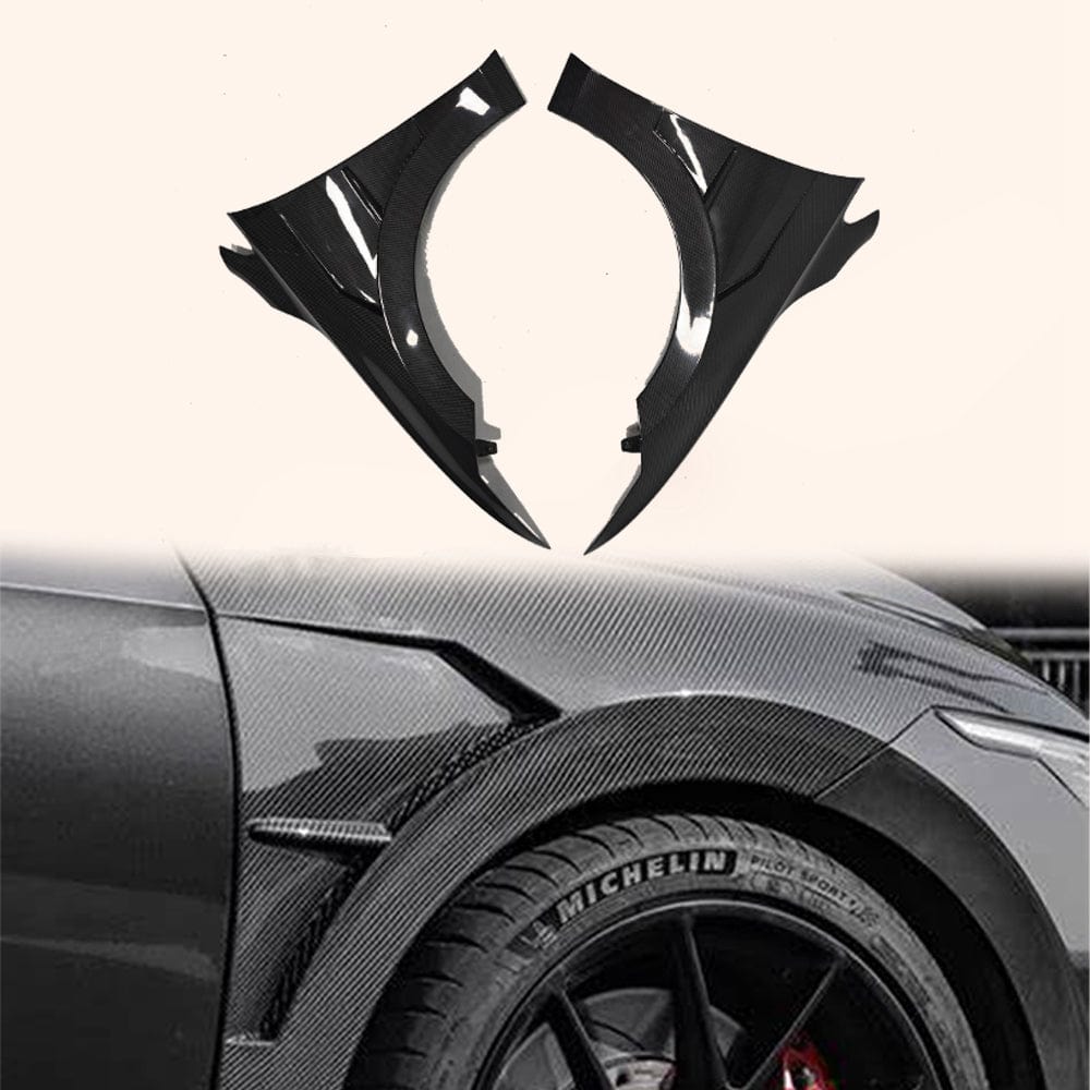 Volkswagen Golf MK8 Front Vented Fenders Replacement 2020+ Kazento Carbon Parts 车身侧板