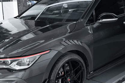 Volkswagen Golf MK8 MK8.5 KB Style Front Vented Fenders 2020+