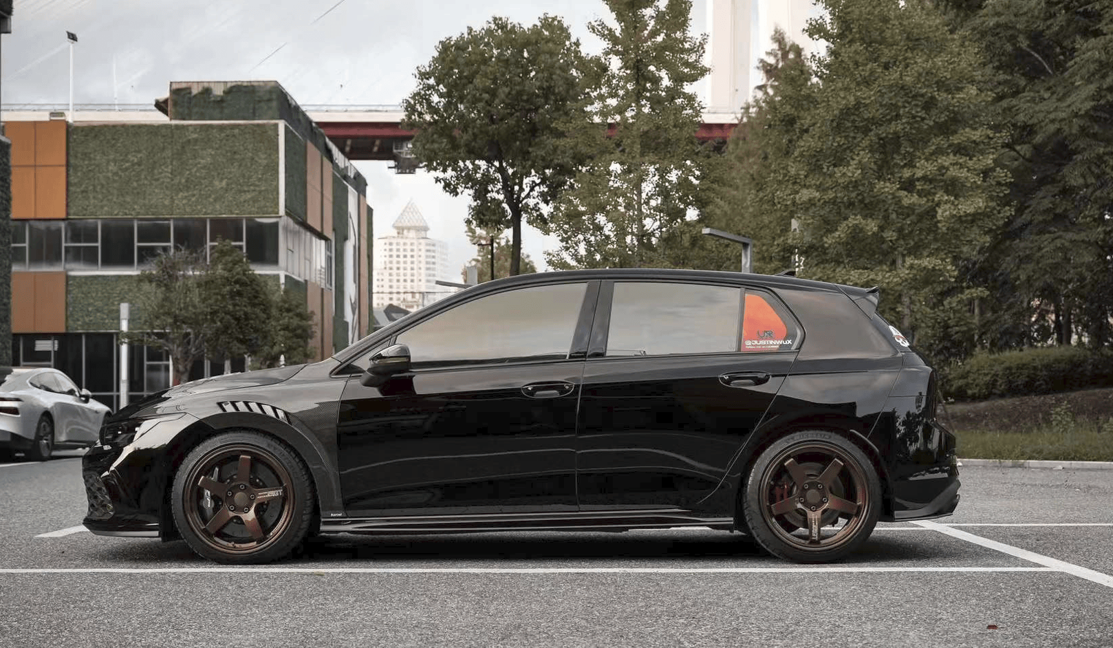 Volkswagen Golf MK8 MK8.5 KB Style Front Vented Fenders 2020+