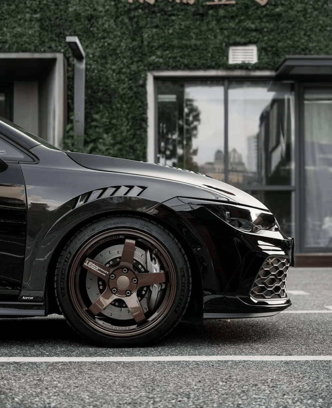 Volkswagen Golf MK8 MK8.5 KB Style Front Vented Fenders 2020+