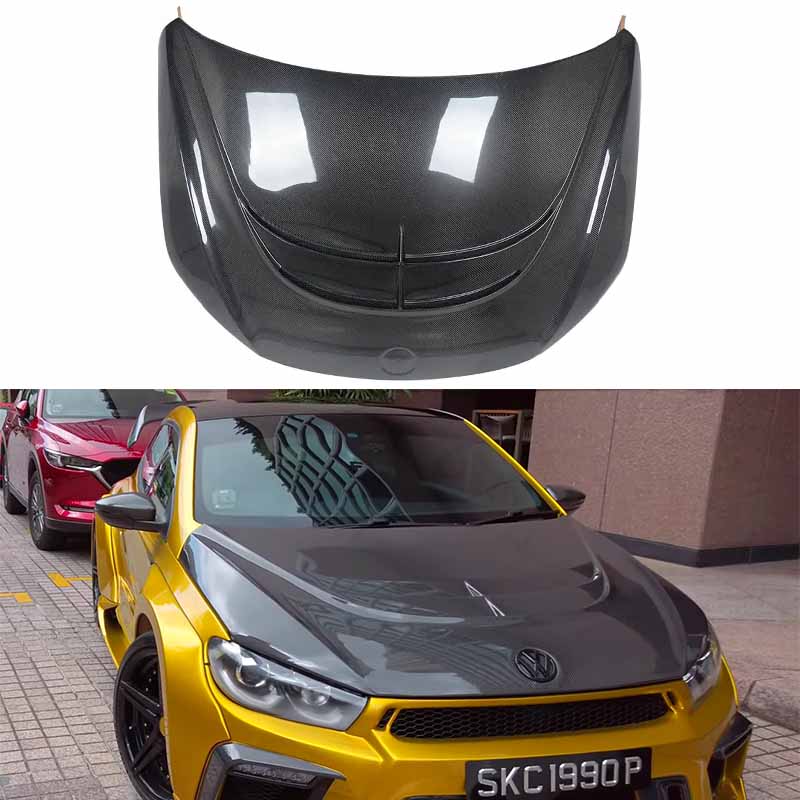 Volkswagen Scirocco R 1S Aspec Style Vented Hood Bonnet 2009-2016