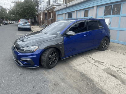 VW Golf 7.5 TSI GTI R-LINE Vented Front Fenders 2017–2020 Kazento Carbon Parts 车身侧板 Carbon Fiber GOLF75-FF-V1-CF