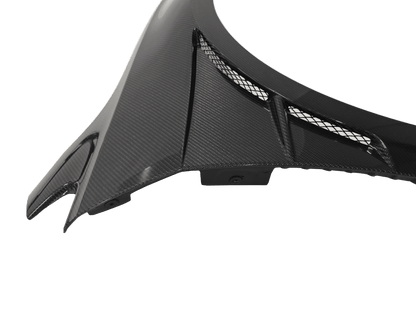 VW Golf 7.5 TSI GTI R-LINE Vented Front Fenders 2017–2020 Kazento Carbon Parts 车身侧板 Carbon Fiber GOLF75-FF-V1-CF