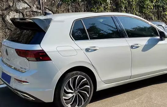 VW Golf 8 GTI/Normal Version R-Style Rear Roof Spoiler Wing Lip Kazento Carbon Parts 车身侧板