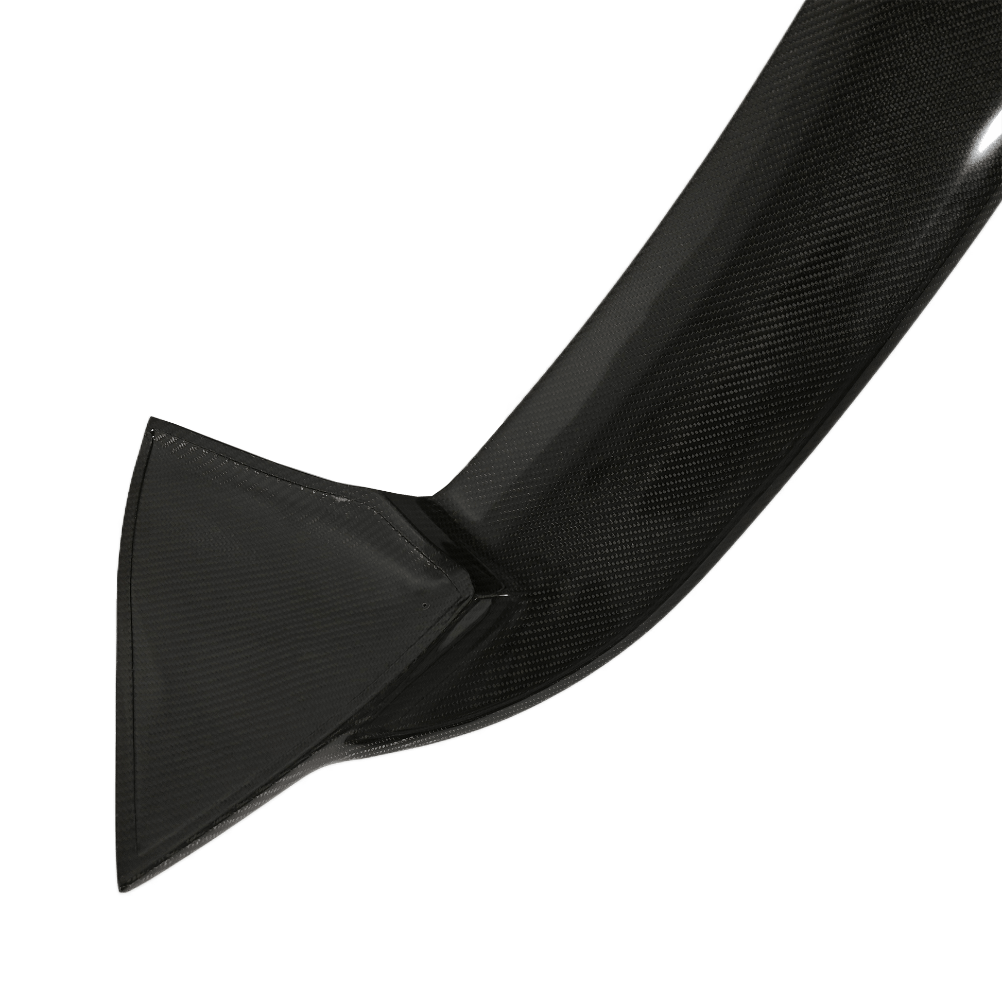 VW Golf 8 GTI/Normal Version R-Style Rear Roof Spoiler Wing Lip Kazento Carbon Parts 车身侧板