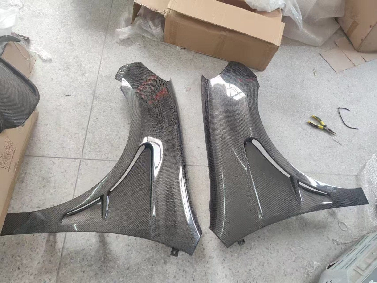 VW Golf MK6 TSI GTI R-LINE Vented Front Fenders 2008-2012