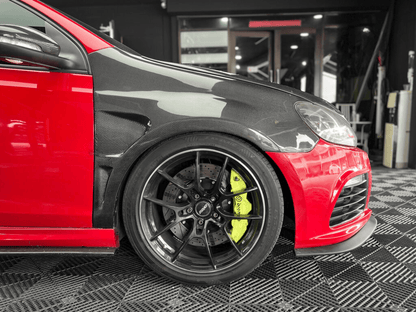 VW Golf MK6 TSI GTI R-LINE Vented Front Fenders 2008-2012