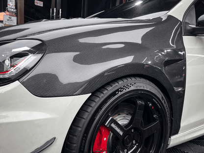 VW Golf MK6 TSI GTI R-LINE Vented Front Fenders 2008-2012