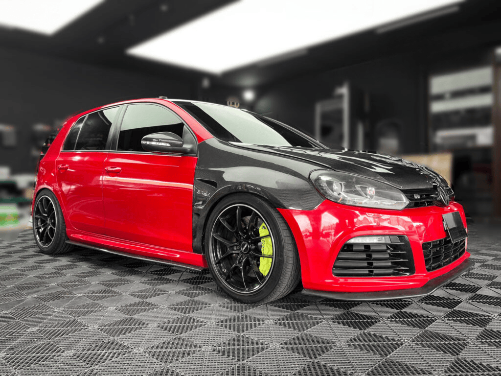 VW Golf MK6 TSI GTI R-LINE Vented Front Fenders 2008-2012