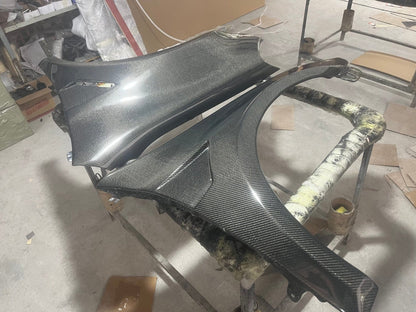 VW Golf MK6 TSI GTI R-LINE Vented Front Wide Fenders+2.5mm 2008-2012