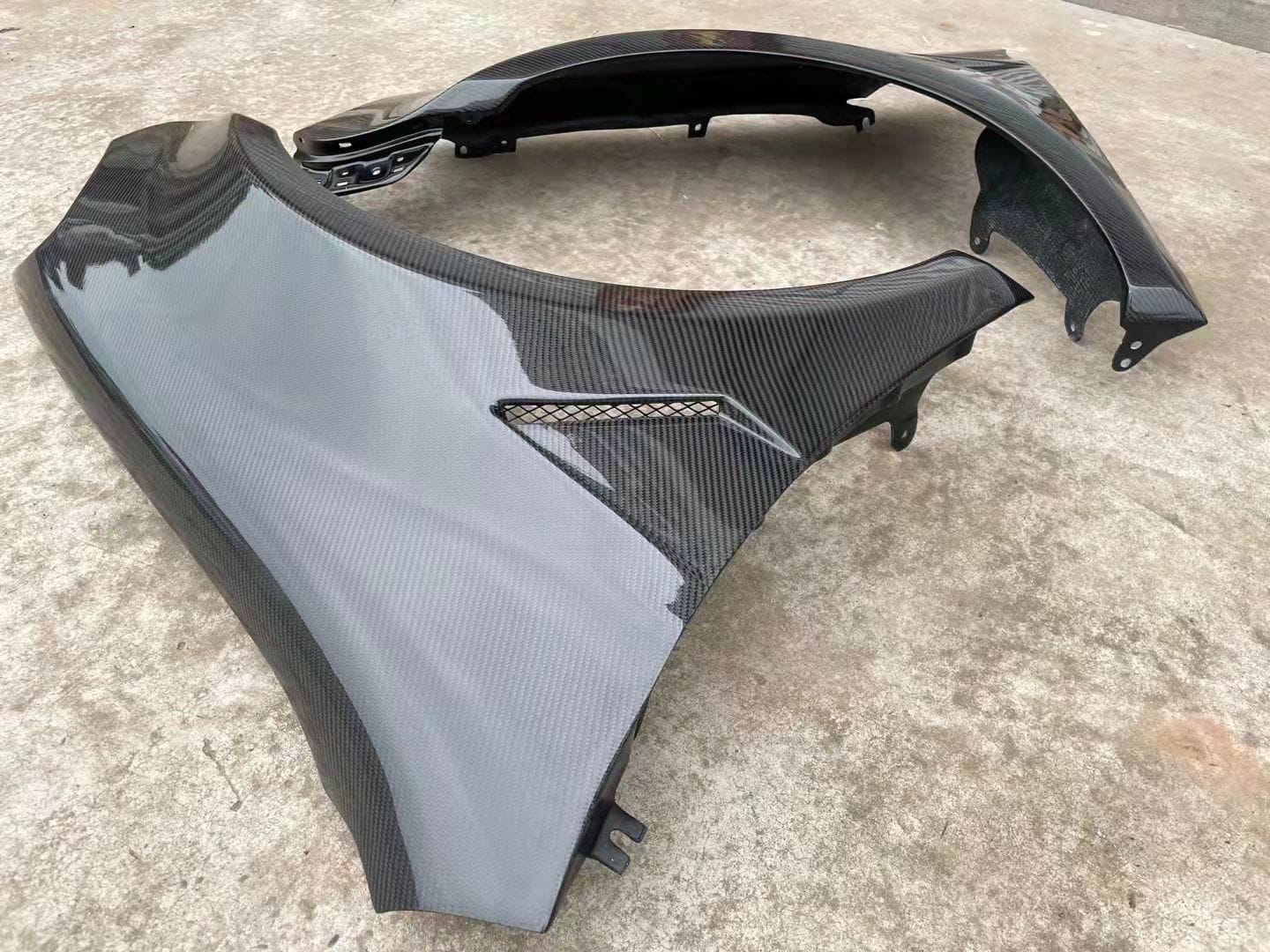 VW Golf MK6 TSI GTI R-LINE Vented Front Wide Fenders+2.5mm 2008-2012