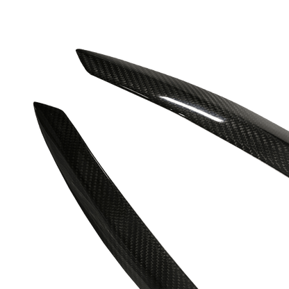 VW Golf MK7/MK7.5 R GTI Headlight Eyelid Eyebrow 2014-2019 Kazento Carbon Parts 车身侧板 Carbon Fiber GOLF7-EYE-KZ-CF