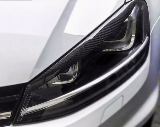VW Golf MK7/MK7.5 R GTI Headlight Eyelid Eyebrow 2014-2019
