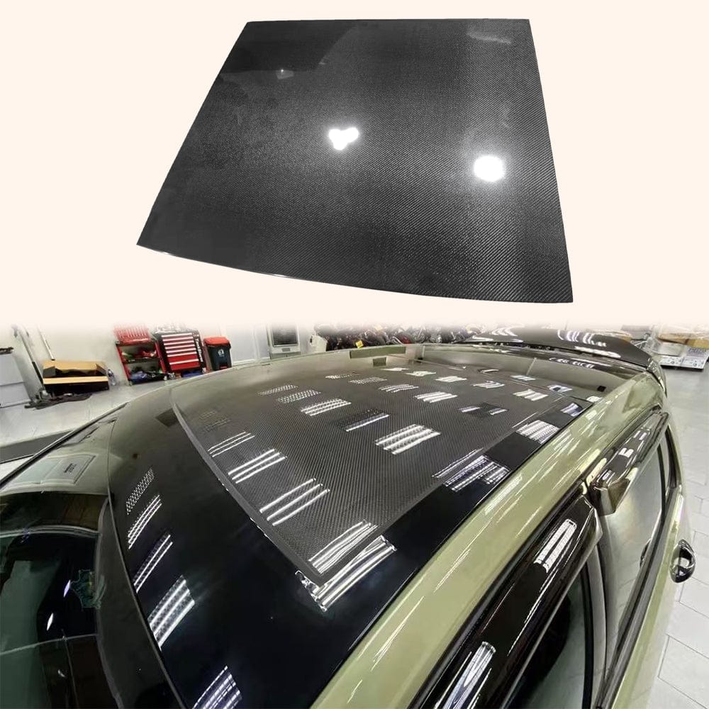 VW Golf MK7/MK7.5 R GTI Sun Roof Glass Replacement Kit 2014-2019 Kazento Carbon Parts Carbon Fiber GOLF7-ROOF-CF