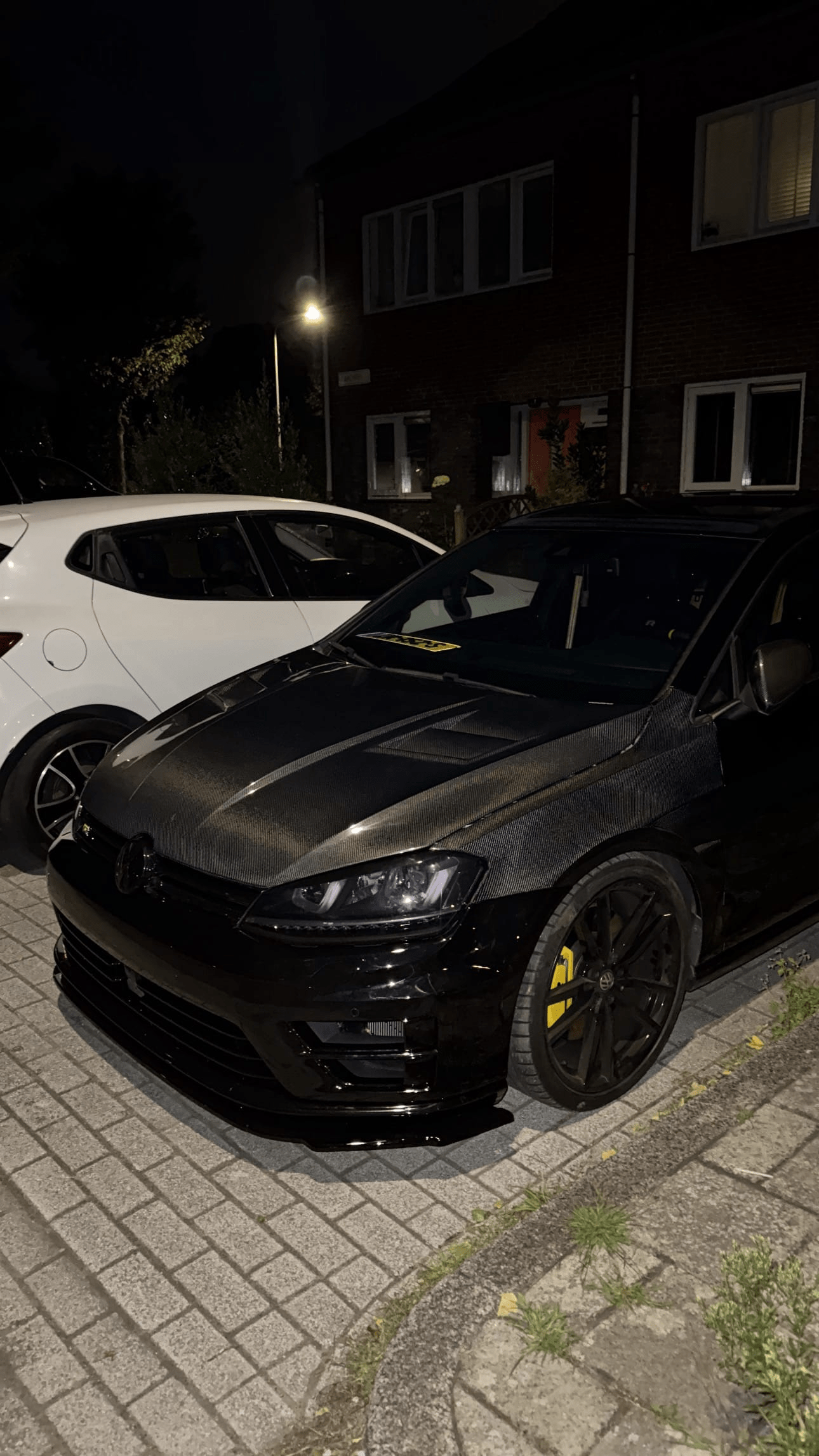 VW MK7 GOLF 7 7.5 R GTI ASPEC Style Cooling Vented Hood Bonnet 2012–20 Kazento Carbon Parts Bonnets/Hoods