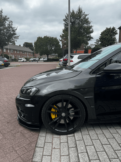 VW MK7 GOLF 7 7.5 R GTI ASPEC Style Cooling Vented Hood Bonnet 2012–20 Kazento Carbon Parts Bonnets/Hoods