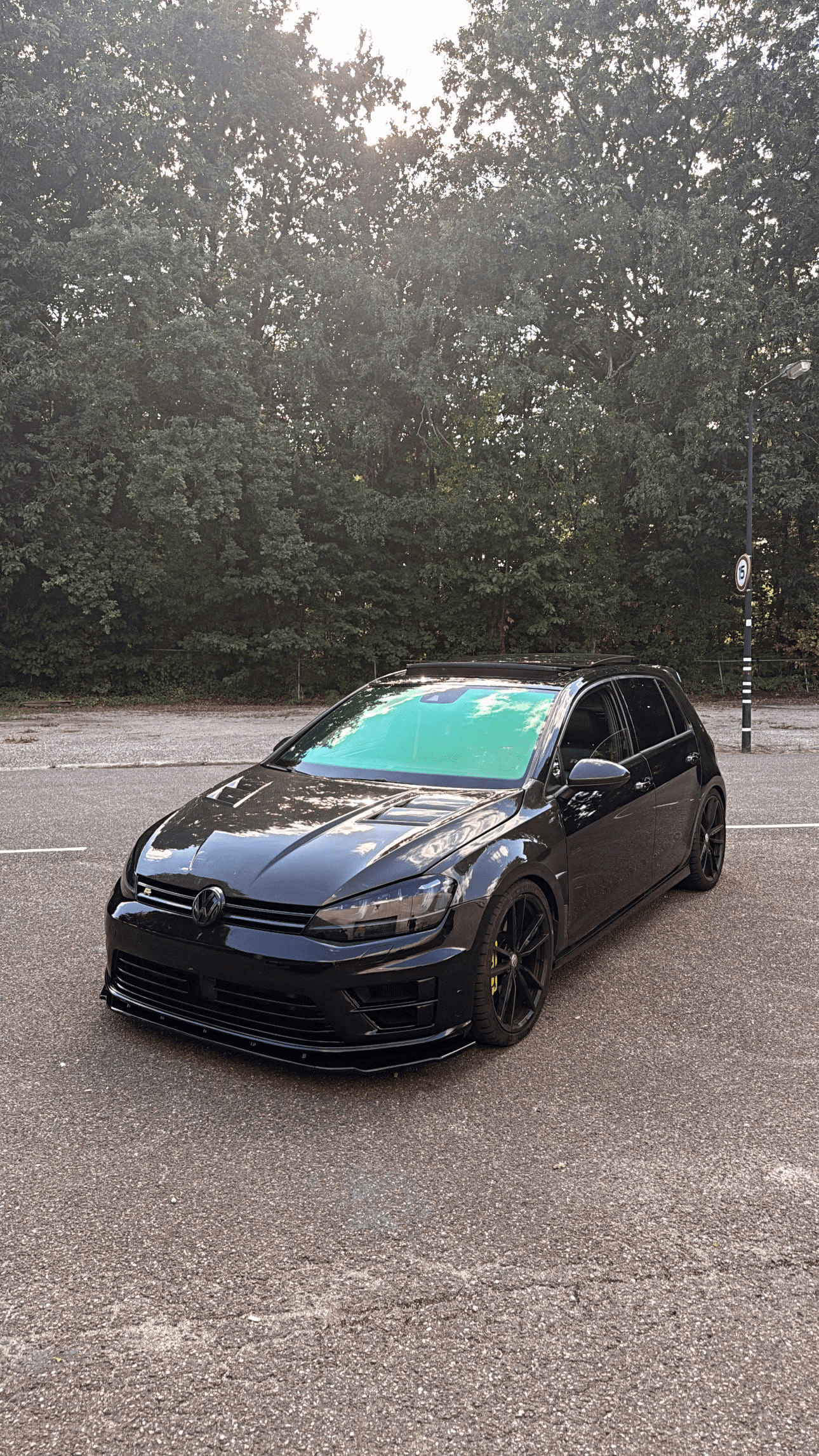 VW MK7 GOLF 7 7.5 R GTI ASPEC Style Cooling Vented Hood Bonnet 2012–2020