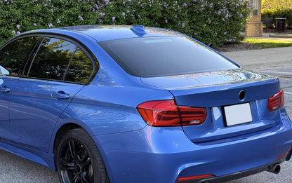 For BMW 3 Series F30 Sedan CS2 Style Rear Ductail Spoiler 2012-2019