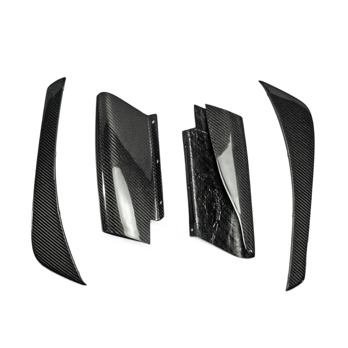 Z33 350z Infiniti G35 Coupe JDM TS Style Rear Diffuser 2003-2008 Kazento Carbon Parts 车身侧板 Carbon Fiber 350Z-DIF-TS2&-CF