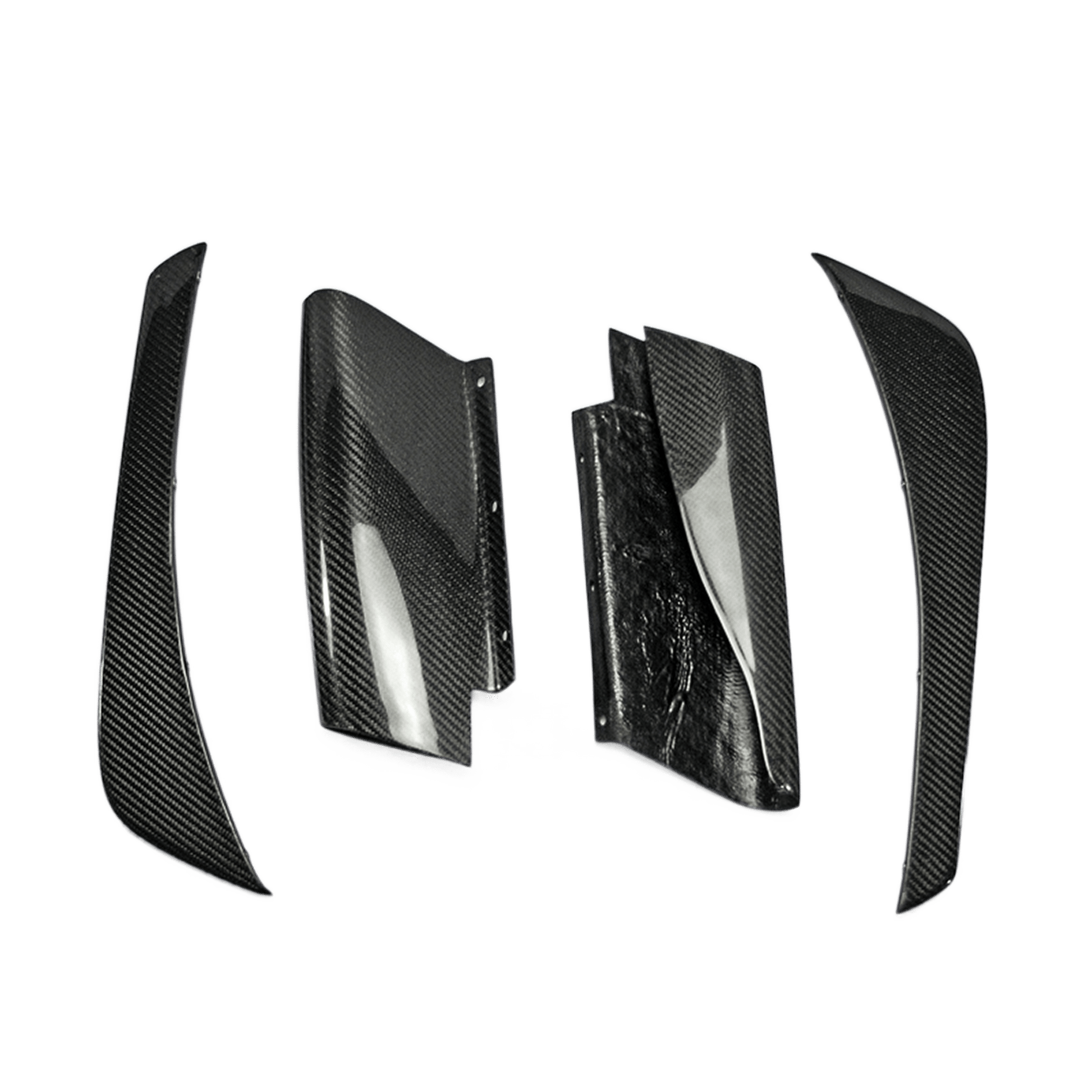 Z33 350z Infiniti G35 Coupe JDM TS Style Rear Diffuser 2003-2008 Kazento Carbon Parts 车身侧板 Carbon Fiber 350Z-DIF-TS2&-CF